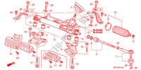 SERVOLENKGETRIEBE(HPS)(LH) für Honda CR-V DIESEL 2.2 ELEGANCE 5 Türen 6 gang-Schaltgetriebe 2011