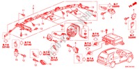 SRS EINHEIT(LH) für Honda CR-V EXECUTIVE 5 Türen 5 gang automatikgetriebe 2011