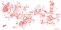 WASSERPUMPE(2.4L) für Honda CR-V 2.4 ELEGANCE 5 Türen 6 gang-Schaltgetriebe 2011