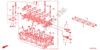 ZYLINDERKOPF(2.4L) für Honda CR-V RV-I 5 Türen 6 gang-Schaltgetriebe 2011