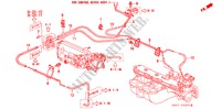 EINBAULEITUNG/ROHRE (2.2L) für Honda SHUTTLE 2.2IES 5 Türen 4 gang automatikgetriebe 1995