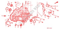 GETRIEBEGEHAEUSE (2.3L) für Honda SHUTTLE 2.3ILS 5 Türen 4 gang automatikgetriebe 1998