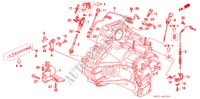 STEUERHEBEL(2.2L) für Honda SHUTTLE 2.2ILS 5 Türen 4 gang automatikgetriebe 1996