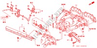 ANSAUGKRUEMMER für Honda CITY EXI-G 4 Türen 4 gang automatikgetriebe 2001