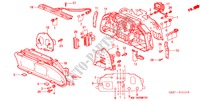 MESSGERAET BAUTEILE(NS) für Honda CITY EXI-G 4 Türen 4 gang automatikgetriebe 2001
