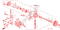 SERVOLENKPUMPE/BUEGEL für Honda CITY LI 4 Türen 4 gang automatikgetriebe 2000