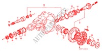 DIFFERENTIAL für Honda LEGEND LEGEND 4 Türen 4 gang automatikgetriebe 2000