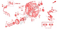 DREHMOMENTWANDLERGEHAEUSE(LH) für Honda LEGEND LEGEND 4 Türen 4 gang automatikgetriebe 2002