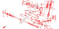 GETRIEBE, SERVOLENKUNG(LH)(1) für Honda LEGEND LEGEND 4 Türen 4 gang automatikgetriebe 1997