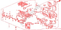 HEIZUNGSEINHEIT(LH) für Honda LEGEND LEGEND 4 Türen 4 gang automatikgetriebe 1996