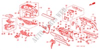 INSTRUMENTENBRETT(LH) für Honda LEGEND LEGEND 4 Türen 4 gang automatikgetriebe 2000