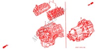 MOTOREINHEIT/ GETRIEBE KOMPL. für Honda LEGEND LEGEND 4 Türen 4 gang automatikgetriebe 2001