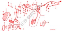 PEDAL(LH) für Honda LEGEND LEGEND 4 Türen 4 gang automatikgetriebe 2001