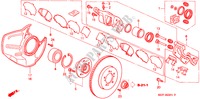 VORDERRADBREMSE('99 ) für Honda LEGEND LEGEND 4 Türen 4 gang automatikgetriebe 1999