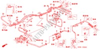 EINBAULEITUNG/ROHRE(LH) für Honda LEGEND LEGEND 4 Türen 4 gang automatikgetriebe 2004