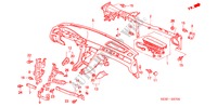 INSTRUMENTENBRETT(LH) für Honda LEGEND LEGEND 4 Türen 4 gang automatikgetriebe 2004