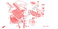LUFTFILTER für Honda LEGEND LEGEND 4 Türen 4 gang automatikgetriebe 2004