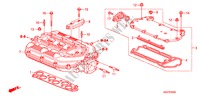 ANSAUGKRUEMMER für Honda PILOT EX 5 Türen 5 gang automatikgetriebe 2011