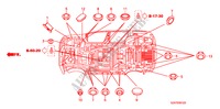GUMMITUELLE(UNTEN) für Honda PILOT EX-L 5 Türen 5 gang automatikgetriebe 2010