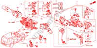 KOMBISCHALTER für Honda PILOT TOURING 5 Türen 5 gang automatikgetriebe 2011