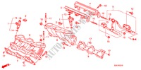 KRAFTSTOFFEINSPRITZUNG für Honda PILOT TOURING 5 Türen 5 gang automatikgetriebe 2011