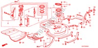 KRAFTSTOFFTANK für Honda PILOT EX 5 Türen 5 gang automatikgetriebe 2011