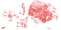 LICHTMASCHINEN STREBE/SPANNVORRICHTUNG für Honda PILOT EX 5 Türen 5 gang automatikgetriebe 2010