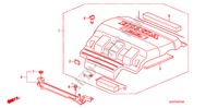 MOTORABDECKUNG für Honda PILOT EX-L 5 Türen 5 gang automatikgetriebe 2011