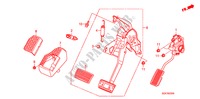 PEDAL für Honda PILOT EX 5 Türen 5 gang automatikgetriebe 2009