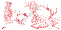 SCHALTGABEL für Honda PILOT EX 5 Türen 5 gang automatikgetriebe 2011