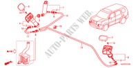 SCHEINWERFERWASCHER für Honda PILOT EX 5 Türen 5 gang automatikgetriebe 2011