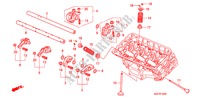 VENTIL/KIPPHEBEL(VORNE) für Honda PILOT EX-L 5 Türen 5 gang automatikgetriebe 2009