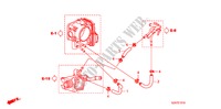 WASSERSCHLAUCH für Honda PILOT EX-L 5 Türen 5 gang automatikgetriebe 2011
