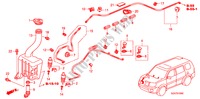 WINDSCHUTZSCHEIBENWASCHER für Honda PILOT TOURING 5 Türen 5 gang automatikgetriebe 2011