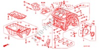 ZYLINDERBLOCK/OELWANNE für Honda PILOT EX 5 Türen 5 gang automatikgetriebe 2010