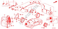ANTENNE/LAUTSPRECHER(RH) für Honda CR-Z THIS IS 3 Türen 6 gang-Schaltgetriebe 2011