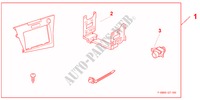 AUDIO EXCHANGE PANEL   RHD für Honda CR-Z BASE 3 Türen 6 gang-Schaltgetriebe 2011
