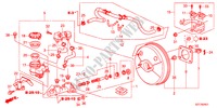 HAUPTBREMSZYLINDER/MASTER POWER(LH) für Honda CR-Z THIS IS 3 Türen 6 gang-Schaltgetriebe 2011