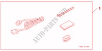 HDD NAVI IPOD CORD für Honda CR-Z THIS IS 3 Türen 6 gang-Schaltgetriebe 2011