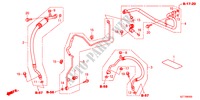 KLIMAANLAGE(SCHLAEUCHE/LEITUNGEN)(LH) für Honda CR-Z THIS IS 3 Türen 6 gang-Schaltgetriebe 2011