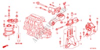 MOTORBEFESTIGUNGEN für Honda CR-Z THIS IS 3 Türen 6 gang-Schaltgetriebe 2011