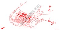MOTORKABELBAUM, STREBE für Honda CR-Z THIS IS 3 Türen 6 gang-Schaltgetriebe 2011