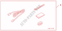 USB CORD für Honda CR-Z THIS IS 3 Türen 6 gang-Schaltgetriebe 2011