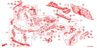 VORDERE TRENNWAND/STIRNWAND für Honda CR-Z THIS IS 3 Türen 6 gang-Schaltgetriebe 2011