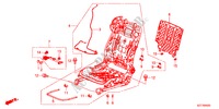 VORNE SITZKOMPONENTEN(R.)(MANUELLE SCHALTUNG,SITZ) für Honda CR-Z THIS IS 3 Türen 6 gang-Schaltgetriebe 2011