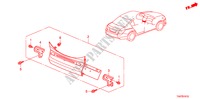 AUDIOEINHEIT(NAVIGATION) für Honda ACCORD 3.5 EX 4 Türen 5 gang automatikgetriebe 2011