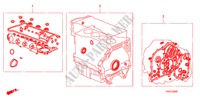 DICHTUNG SATZ(L4) für Honda ACCORD 2.4 EX 4 Türen 5 gang automatikgetriebe 2011