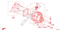 DROSSELKLAPPENGEHAEUSE(V6) für Honda ACCORD 3.5 EX 4 Türen 5 gang automatikgetriebe 2011