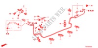 KRAFTSTOFFLEITUNG(L4) für Honda ACCORD 2.4 EX 4 Türen 5 gang automatikgetriebe 2011