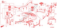 KRAFTSTOFFTANK für Honda ACCORD 3.5 EX 4 Türen 5 gang automatikgetriebe 2008